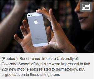 mobile dermatology app